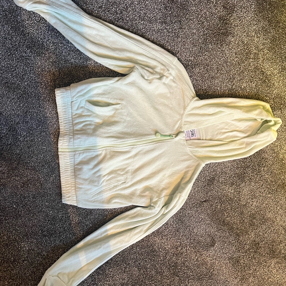 Athleta Girl Mint Green Hoodie
